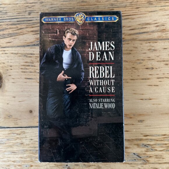 Rebel Without a Cause VHS Video Tape James Dean Movie Warner Bros. Classics RARE - Picture 1 of 5